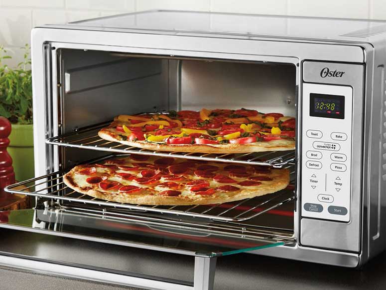 پیتزا را با چی بپزیم؟ 1 how make pizza toaster 1