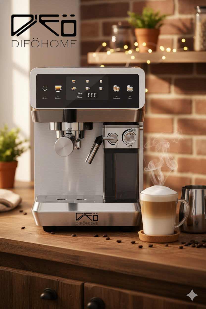 قهوه ساز نیمه اتوماتیک دیفو Difo مدل 1003 - Image 5