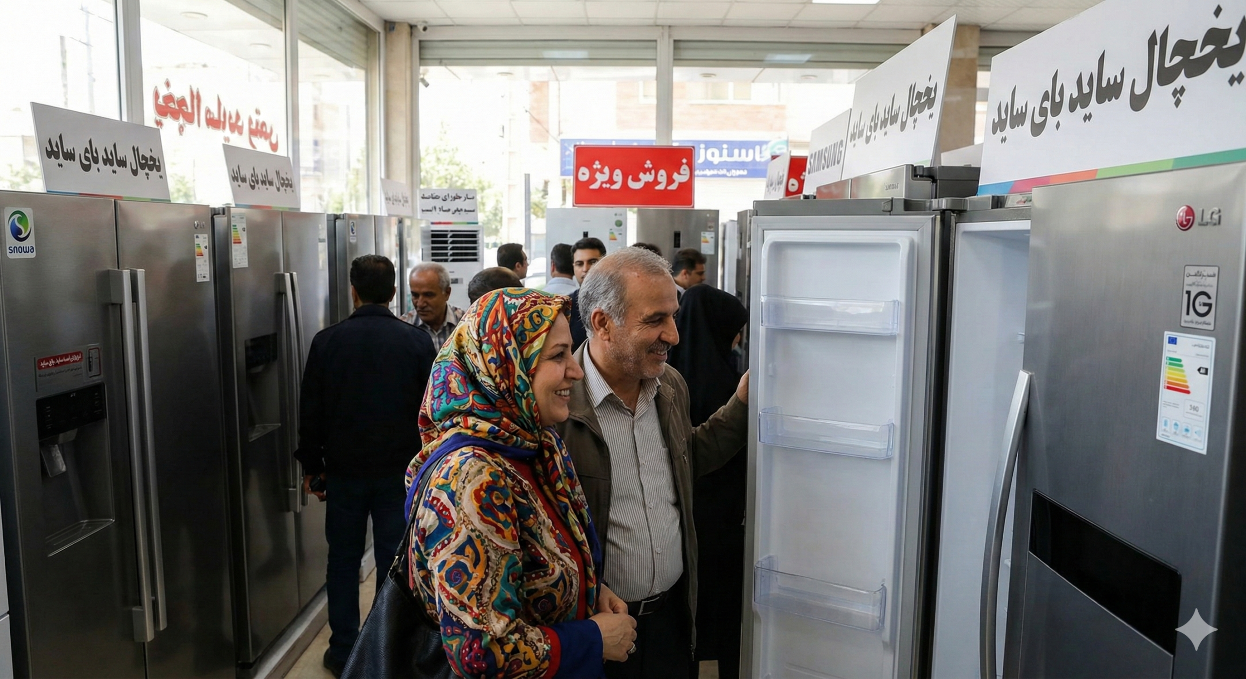 خرید یخچال در شیراز
