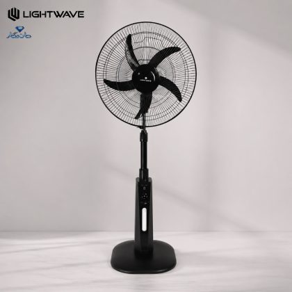 پنکه شارژی light wave مدل LW-RF-1822
